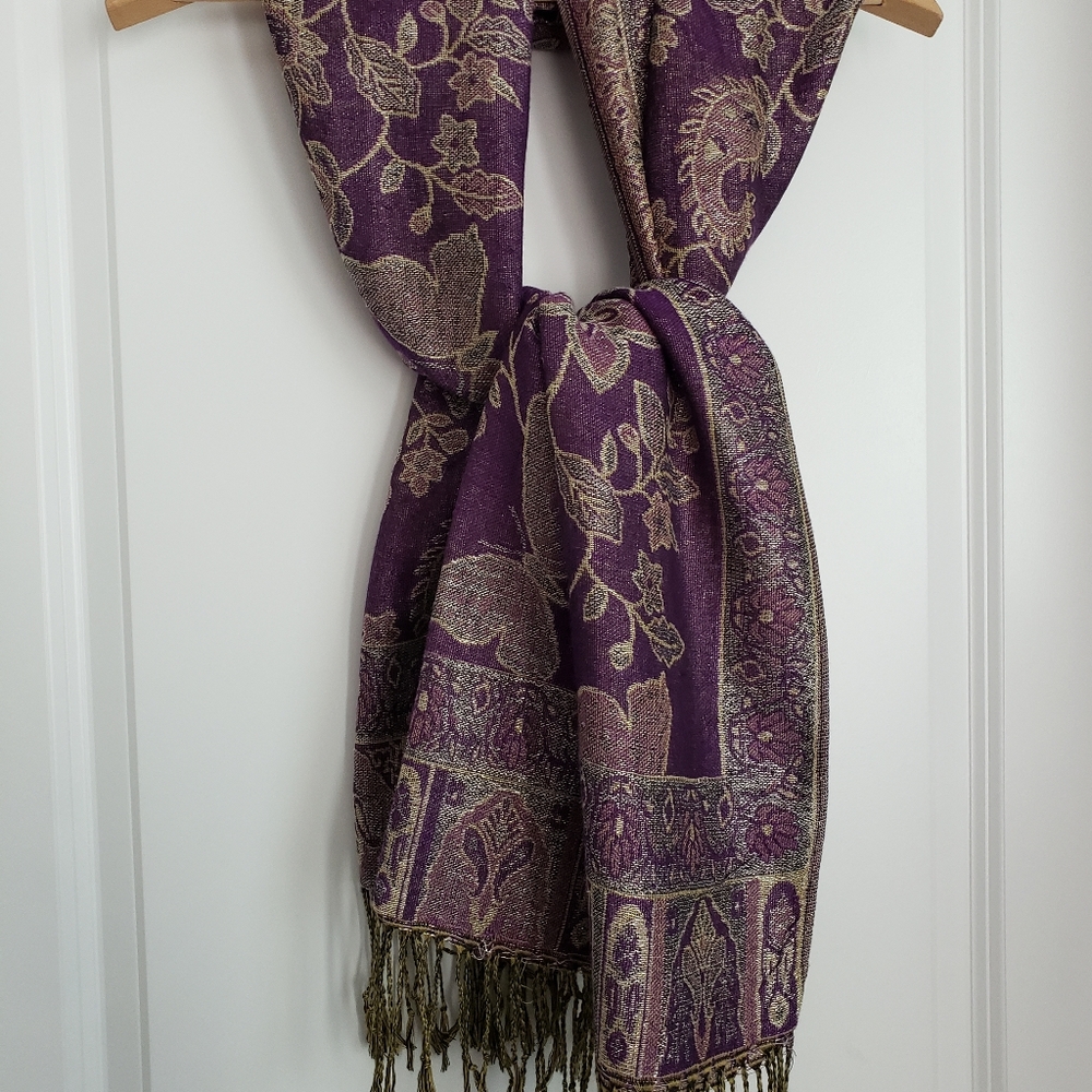 Pashmina Floral Lightweight Scarf